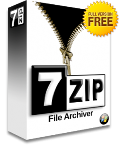 7Zip è uno dei migliori software per la compressione dei file.